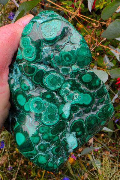 Malachite Free Form - One of a Kind