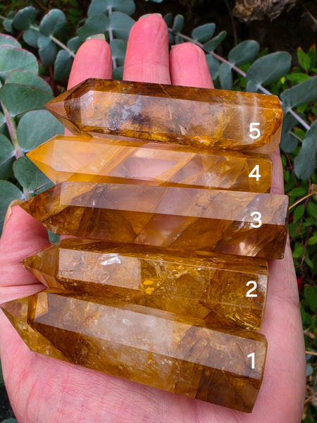 Golden Healer / Hematoid Quartz Towers
