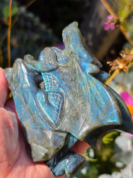 Labradorite Dragon - One of a Kind