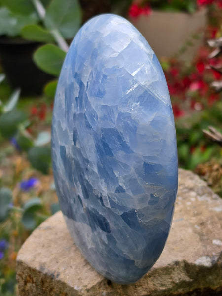 Blue Calcite Free Form