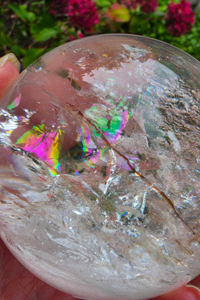 Azeztulite Quartz Sphere