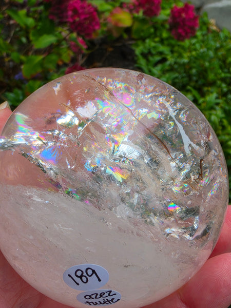Azeztulite Quartz Sphere