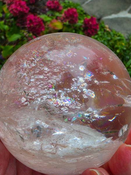Azeztulite Quartz Sphere