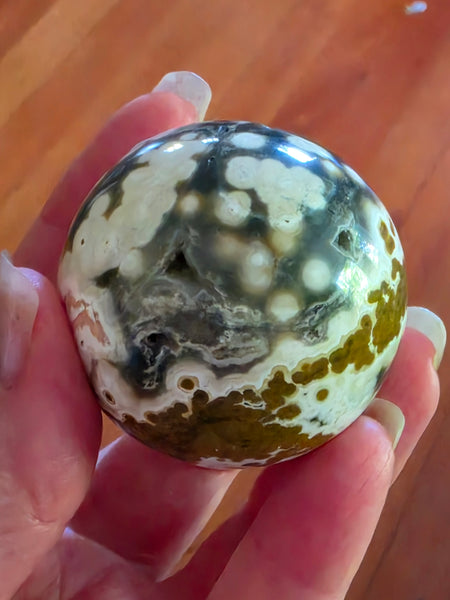 Ocean Jasper Sphere
