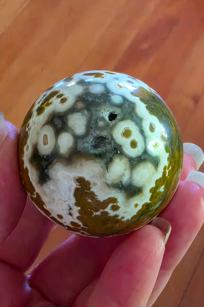 Ocean Jasper Sphere