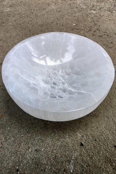Selenite Bowl