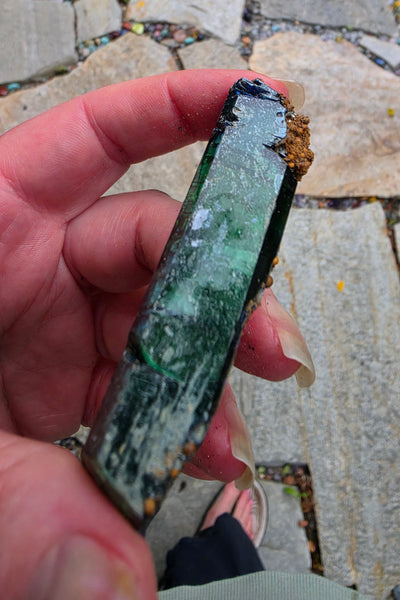 Raw Vivianite