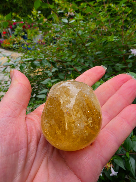 Rainbow Citrine Skull - One of a Kind