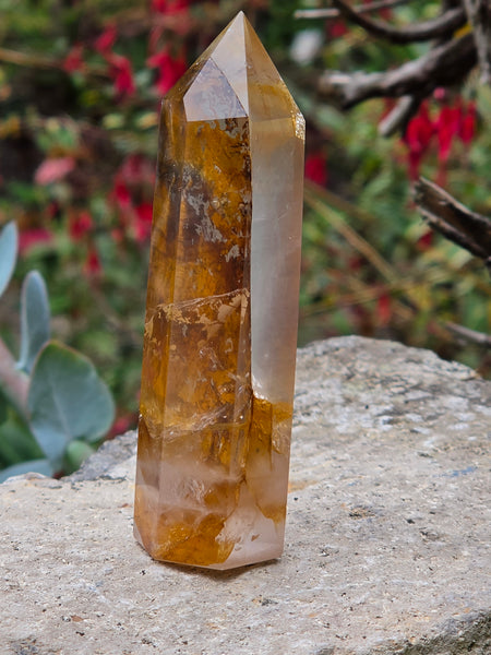 Golden Healer / Hematoid Quartz Towers