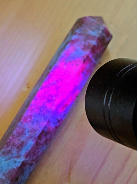 Ruby Kyanite Double Terminated Wand