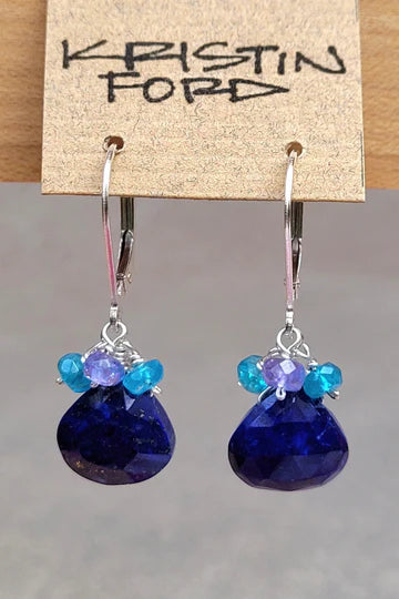 Lapis Lazuli, Tanzanite & Kyanite Necklace  NBL0825
