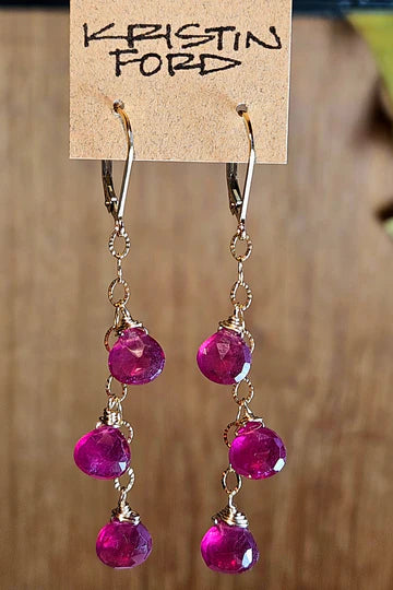 GF) Ruby Necklace  NRD1526G