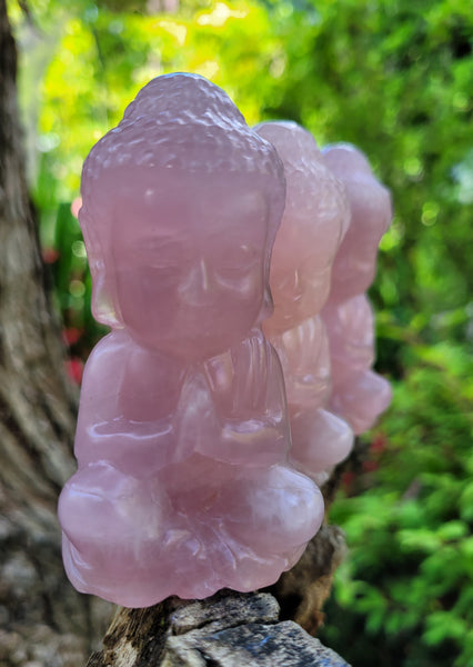Rose Quartz Buddha