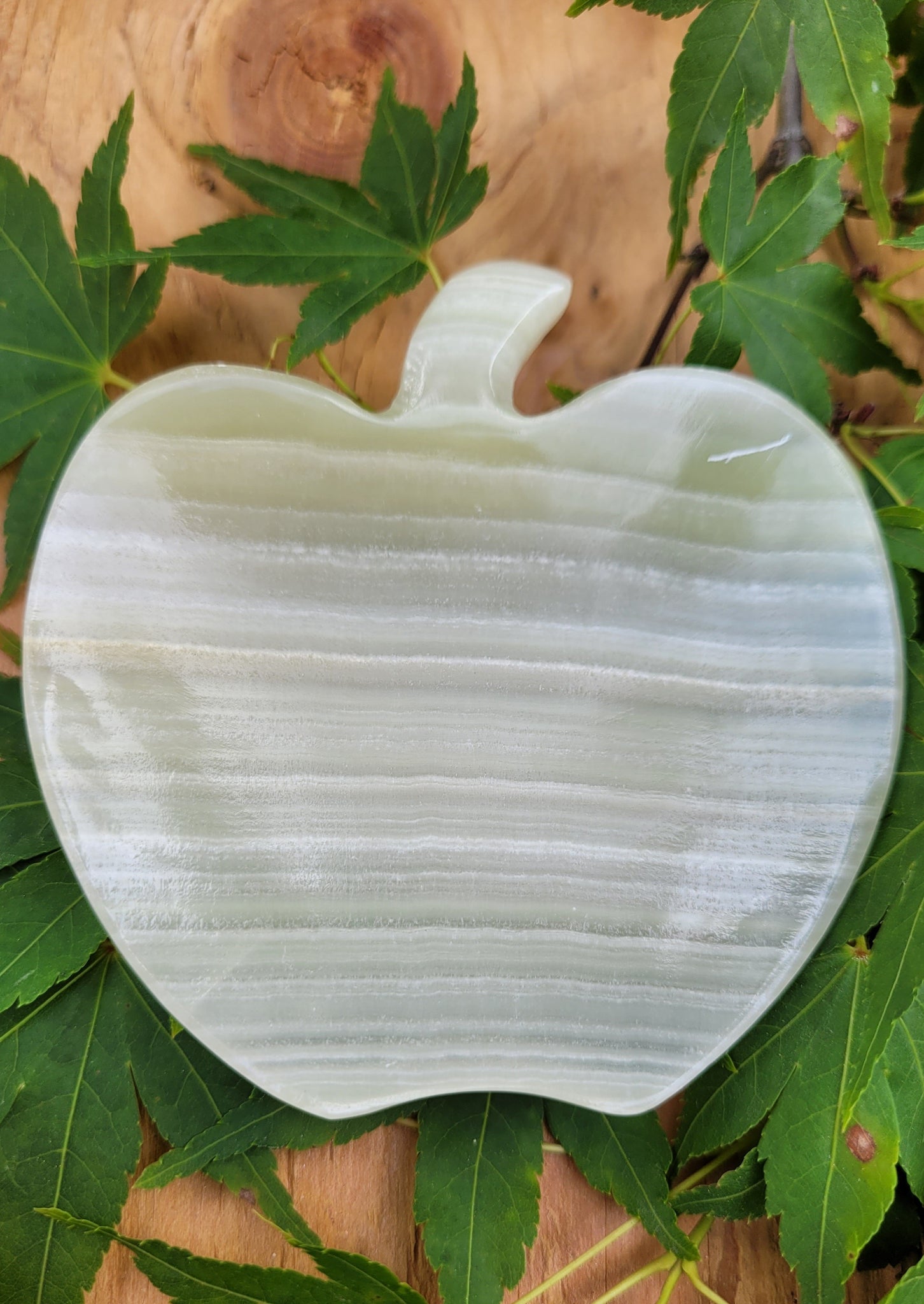 Banded Onyx Apple Bowls/Dishes