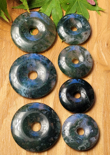 Moss Agate Donuts