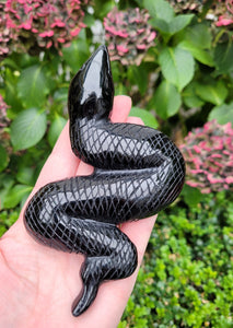 Black Obsidian Snake