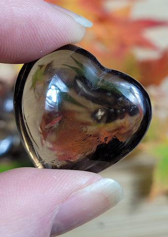 Smoky Quartz Heart