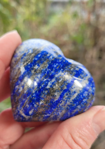 Lapis Lazuli Heart