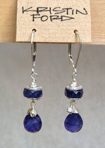 Sapphire Earrings EBL4122