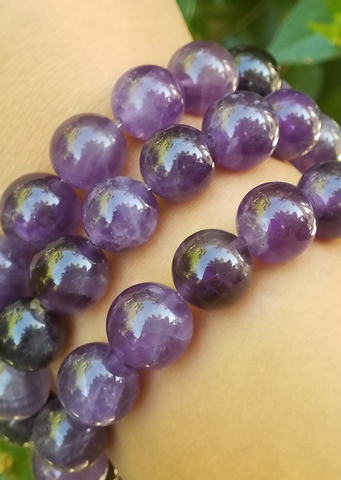 Amethyst Stretchy Bracelets