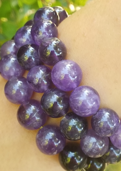 Amethyst Stretchy Bracelets