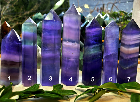 Fluorite Points